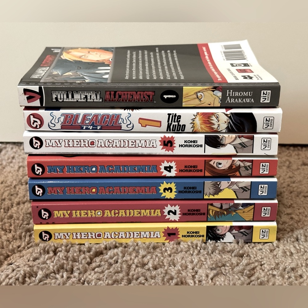 My Hero Academia - Full Metal Alchemist - Bleach Paperback Manga